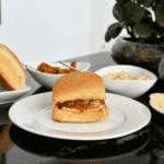 Hamburguesas de citrus pulled pork