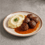Albóndigas con Puré